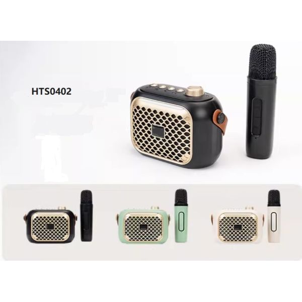 Lightweight Retro Portable Bluetooth Speaker 5.3 Stylish Design