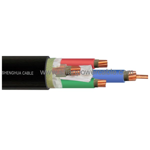 Orange Color Copper Conductor Low Smoke Zero Halogen Cable for Power Station