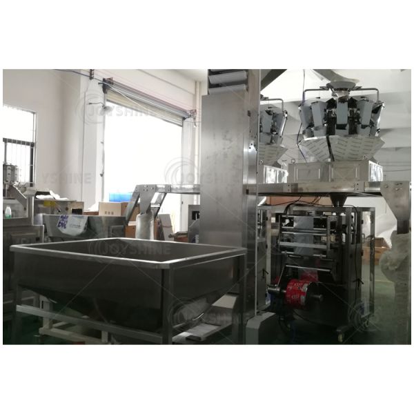 Multi-heads Weigher Packaging Machine with Film Material POPP CPP VMCPP BOPP PE PET AL NY
