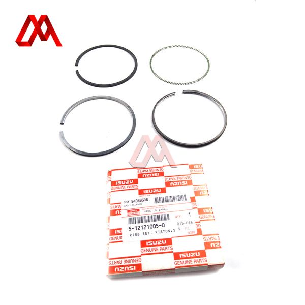 Piston Ring Set For Isuzu 6BD1 Engine 5121210050 5-12121005-0