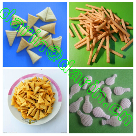 O único equipamento da extrusão do alimento do parafuso para cornetins da farinha 3d lasca a factura