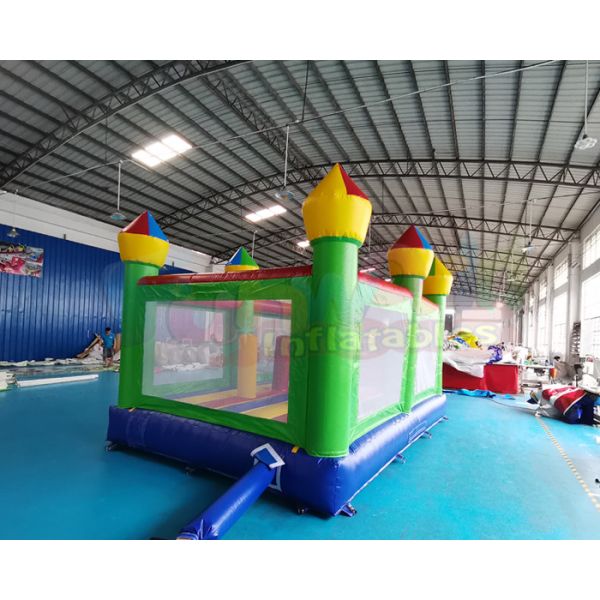 дома прыжка на открытом воздухе спортивной площадки масленицы 1000D раздувные