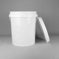 Logo Plastic Paint Buckets de encargo 18L con la manija