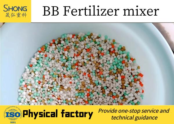 Linha de produção de mistura maioria do adubo de NPK, equipamento de Fertilizerr do BB