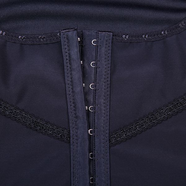 Bodysuits рукава черного профилировщика тела турмалина 4XL короткие для Curvy типов телосложения