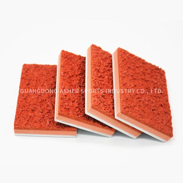 Non Fading IAAF Running Track Athletic Field Full Polyurethane Athletic Use