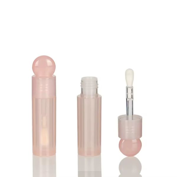 Envases de tubos de brillo labial transparente vacíos para lápiz labial líquido