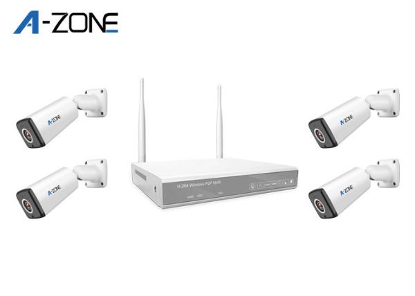 Usb Domestic Wireless CCTV Camera Kit , Home Security Camera Kit  36pcs IR LED