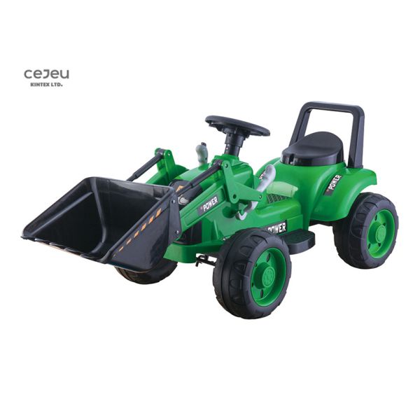 Дети 9.5KG едут на езде тележки 6v игрушки на землекопе со звуком рожка на 3 года - olds