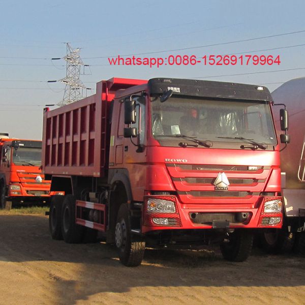 China SINOTRUK 336hp Middle Lifting HOWO 30 ton dump truck