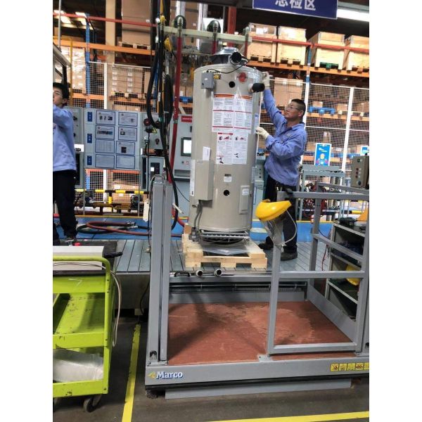 Explosion-Proof Stationary Hydraulic Electric Lift Table Handrail Chain and Bellow Equipped Running Mode Stationary