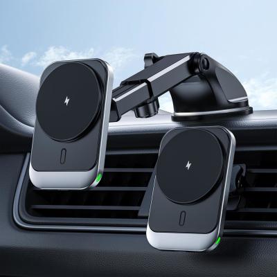 Magnetic Wireless Car Mount Charger 15W For IPhone 15