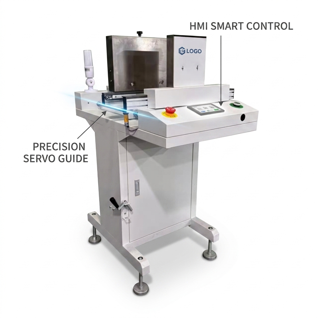 Compact SMT Stack Type PCB Loader Machine Vertical Stacking Tower System Auto Separation High Volume Production