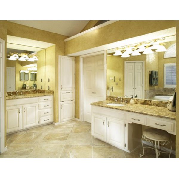 Yellow River / Golden River Granite Vanity Countertops For Traditional Bathroom