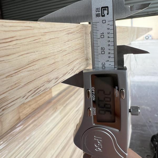 Length 2440mm Rubber Wood Finger Joint Board Sturdy For Furniture