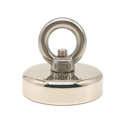 75mm Single Side Eye Bolt Magnets Customizable High Performance