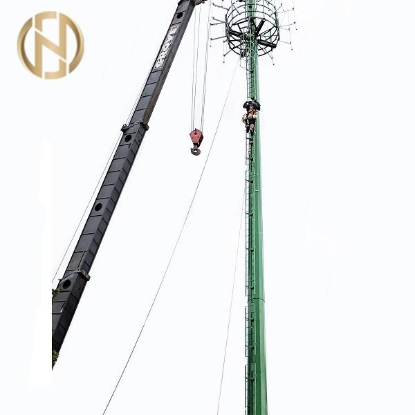 Espessura de parede de aço do cargo 25M 30M 36M 3-25mm da telecomunicação da categoria GR50