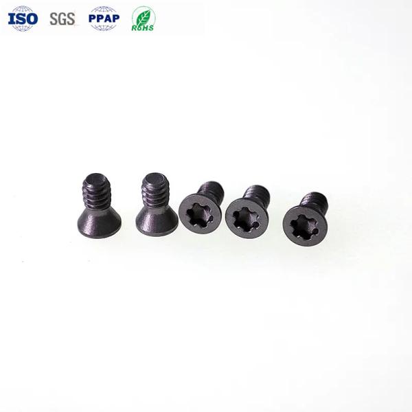 M1.6 Micro tornillo de acero de alta resistencia 10.9/12.9 grado para herramientas CNC
