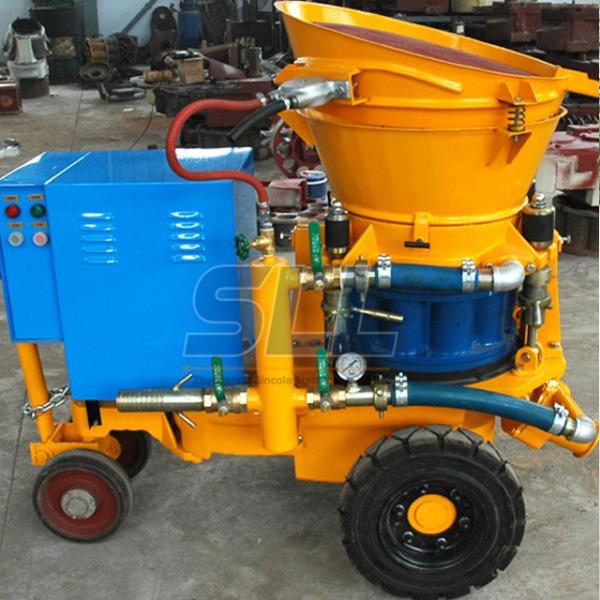 Concrete Shotcrete Machine Is to Compressed Air Economy Cost and Flexibility for Tunneling