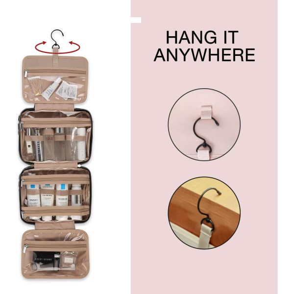 Sacs de voyage cosmétiques de toilettes pour le maquillage résistant à l'eau