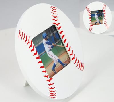 Baseball like photo frame or Picture frame 3*3''
