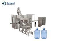 Control del PLC 5 línea del embotellado del cubo de la máquina de rellenar SUS304 del agua del galón