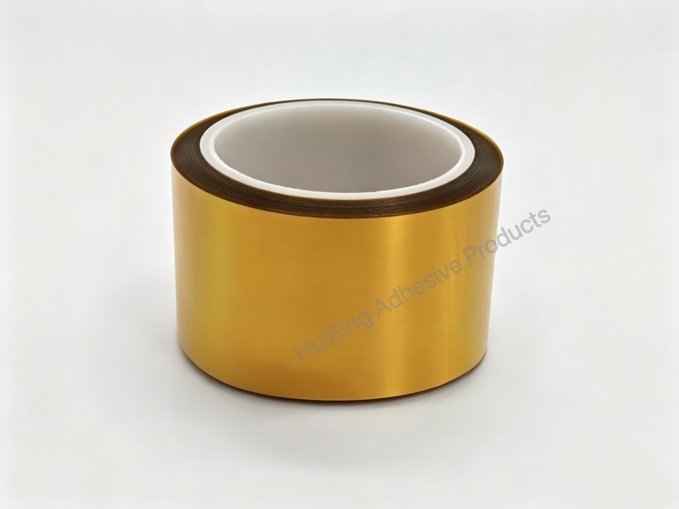 50μm Heat Resistant Gold Finger Lamination PI Tape for Metal Processing and PCB Protection