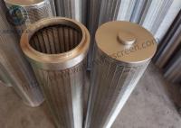 Le receveur de résine a enveloppé Johnson Wire Screen Tube Stainless 316l en acier pour le filtre de résine