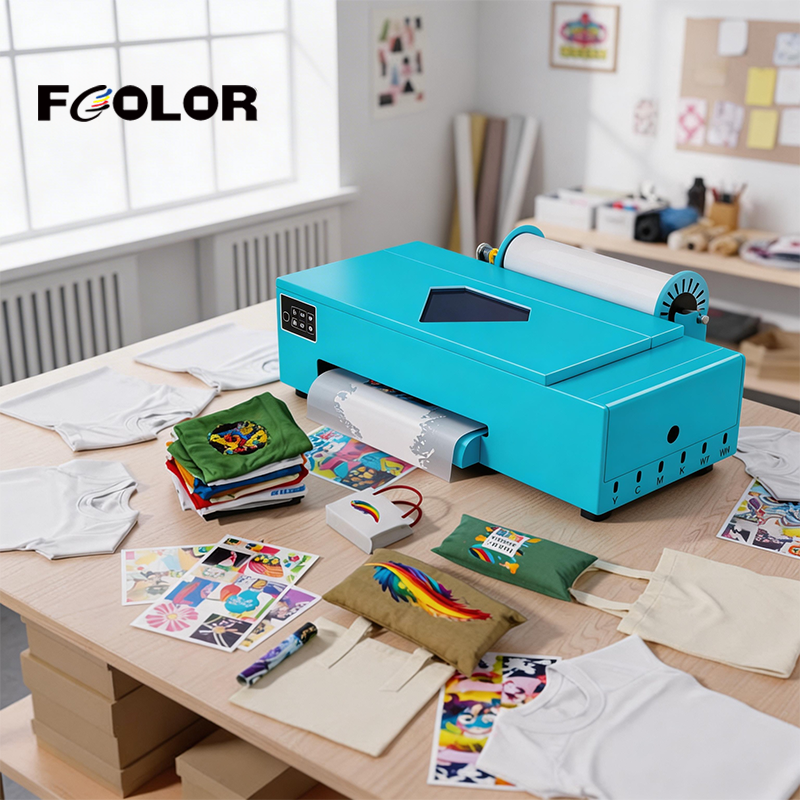 USA Stock 13Inch DTF Printer A3 Roll to Roll Direct to Film Machine for Small Business T-shirt Printing USA Local Warehouse