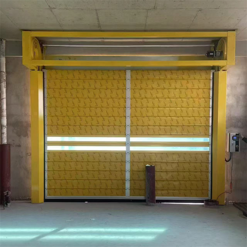High-Performance Industrial Workshop Spiral High Speed Door CNC Equipment Manufacturing Facilities