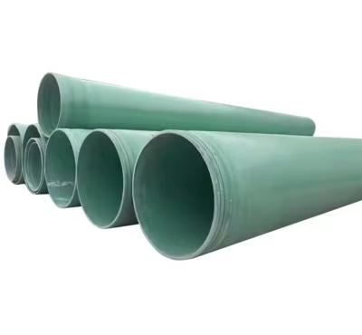 High Strength Customized FRP  Fiberglass Reinforced Plastic Pipe Mortar Pipe Large Diameter