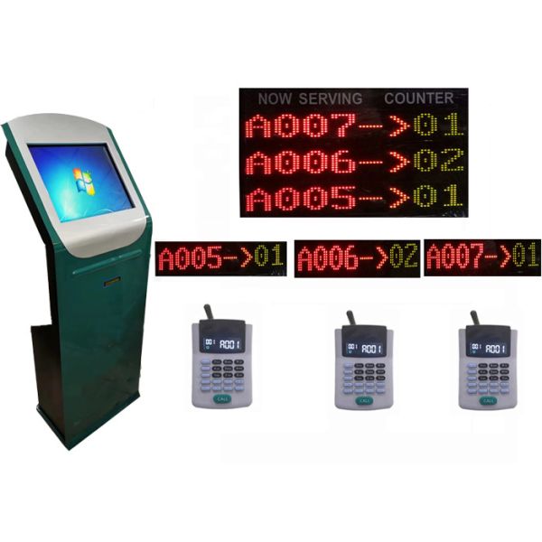 Number Ticket Printer Dustproof Queue Wireless Calling System