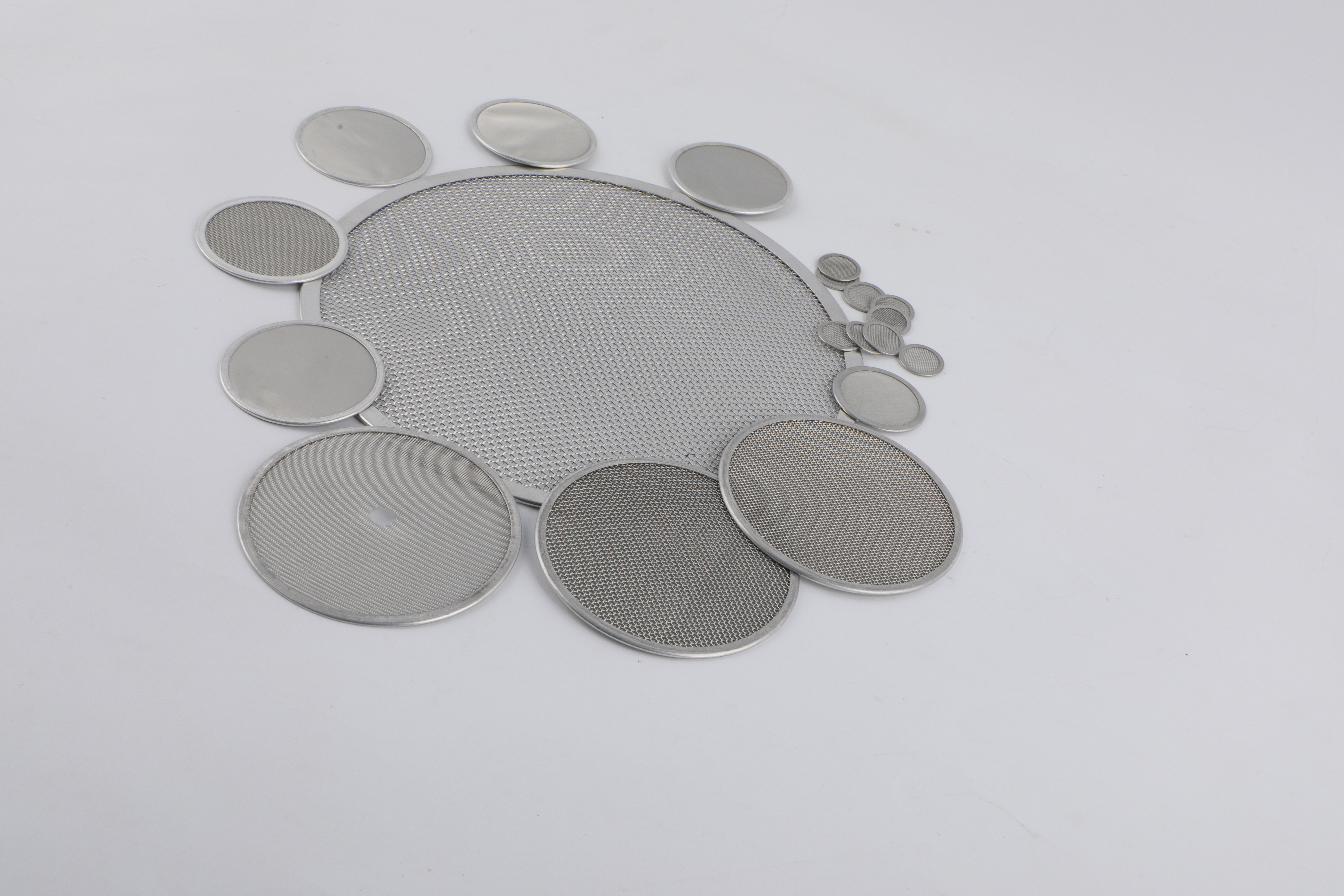 High Impurity Retention SS Wire Mesh Strainer Fine Mesh Separation