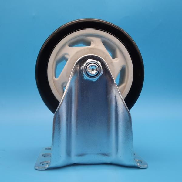 Load Capacity Industrial PP Trolley Wheels Medium Duty Casters Singel Wheels 4  Castors  Lockable Rigid Swivel For Higher Loads.