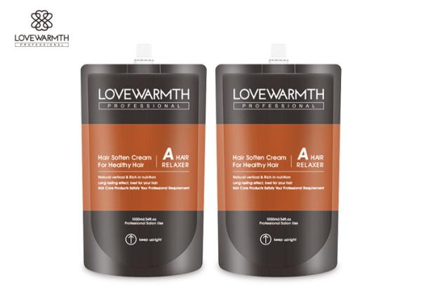 No Harm Smooth Hair Straightening Cream For Healthy Hair Customized Logo