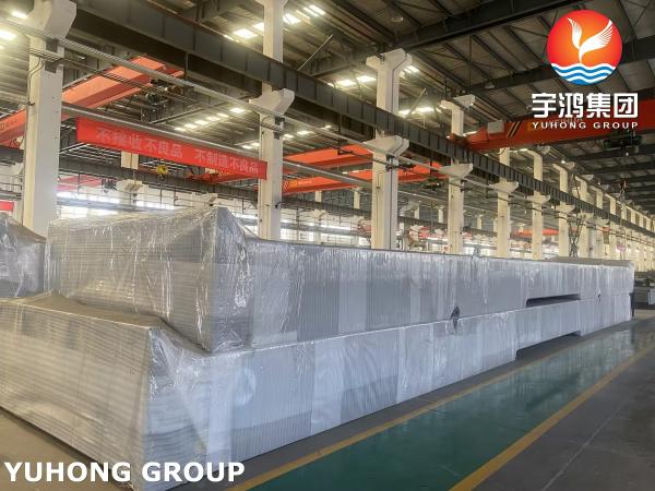 Air Cooler Tube Bundle ASME SB163 Monel 400 Seamless Tube With Aluminum Extruded Type Fin