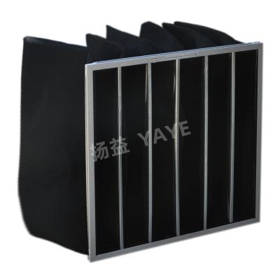 Primary activated carbon filter, non-woven fabric material, 6 bags