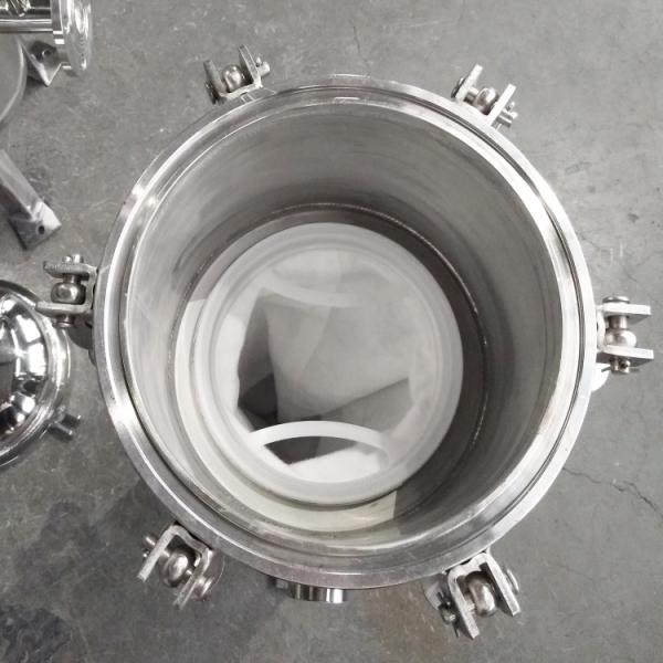 25-350 Micron Rating Bag Filter Fuel Filter Housing For Industrial Filtration Needs