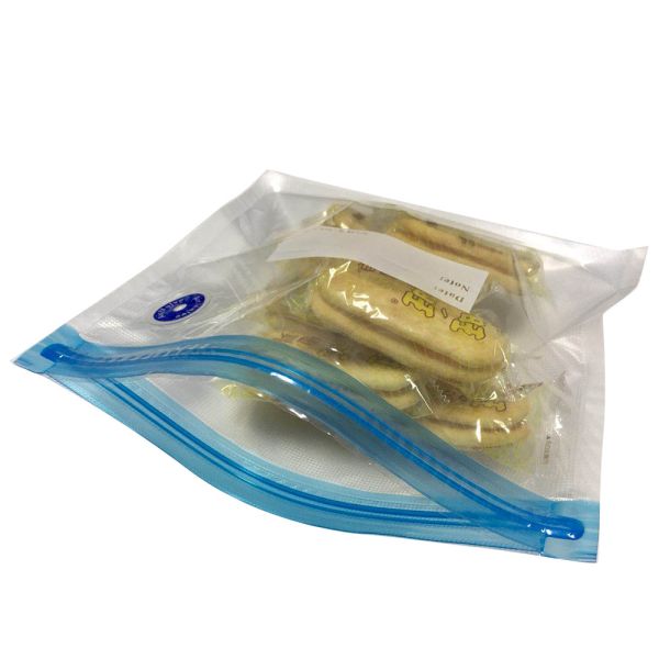 Zip Lock Poly 0.26mm Vacuum Seal Storage Bags For Vegetable