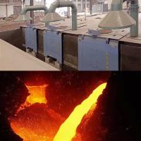 垂直または水平炉構造 高度な溶融効率と最大1250°Cの温度範囲を持つ銅の溶融炉
