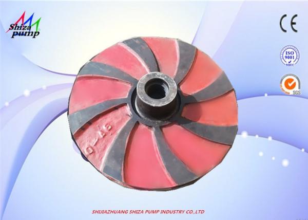 High Chromium Abrasion Resistance Alloys Impeller Pump Replacement Parts For 8 / 6 E - G