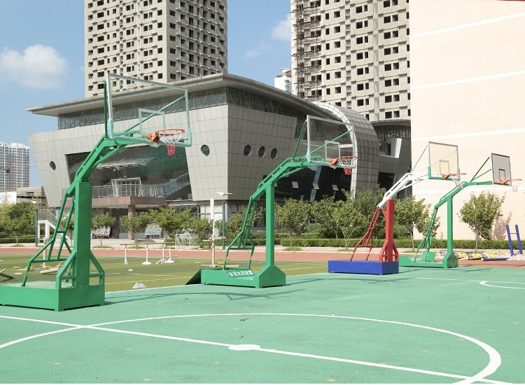 International Standard Tempered Glass Basketball Backboard with Aluminum Alloy Frame and Thickened Explosion-proof Design