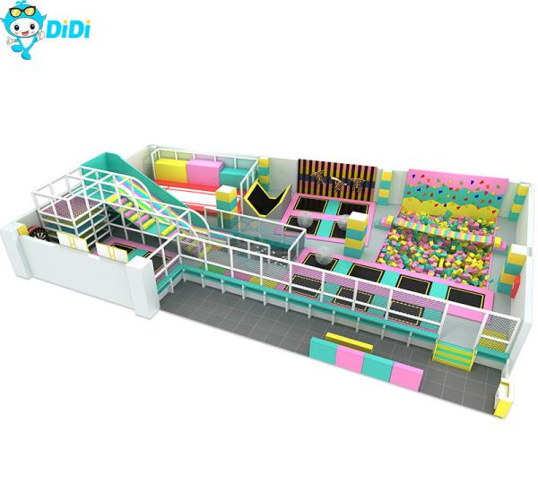ODM/OEM Indoor Trampoline Park Kids Indoor Game Center Certificado ISO9001