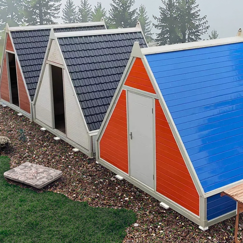 Durable Lightweight Fire Resistant Prefabricated House Steel Structure Portable Home for Hotels