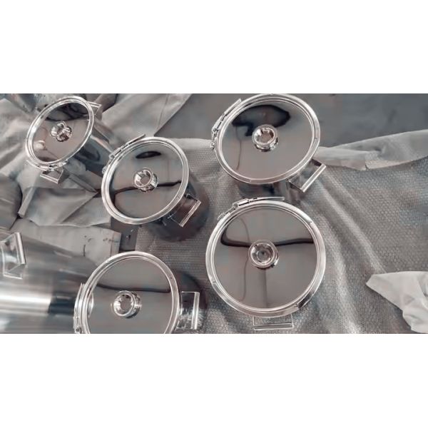 Барабан из нержавеющей стали 30l 100l 200l 205l 210l 35gallon 55gallon для сыра fustive оливковое масло пищевого качества открытая голова с отводом продажа