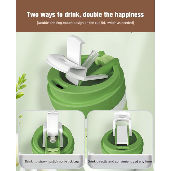 400ML/550ML High Heavy Base Clear Glasses Cup with Straw Creative and Unique Design