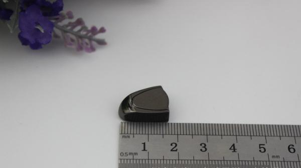 High Quality Zinc Alloy Nickel Free Plating Durable Metal End Clip For Cord