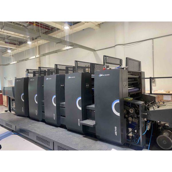 Máquina de impressão litográfica offset 5color B1 com revestimento spot