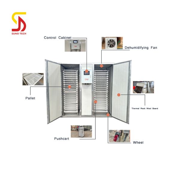 Commercial Food Dehydrator Automatic Tropical Fruit Dehydrator Mango Lychee Banana Fig Pineapple Guava Dehydrator