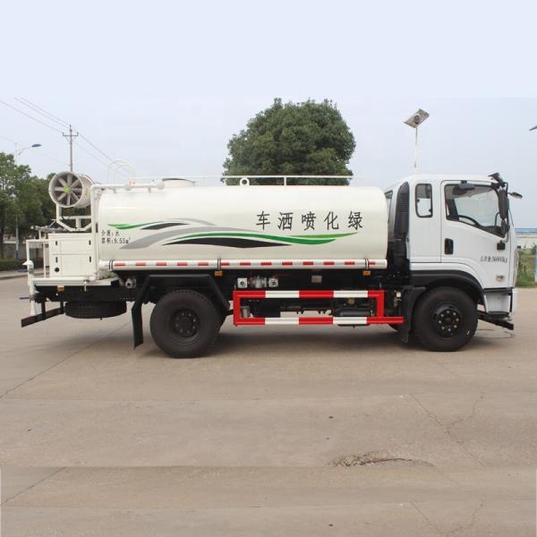 White 4*2 10000-12000 Litres  Water Truck  Street Flusher